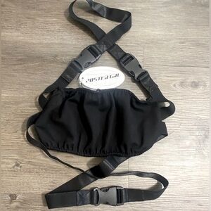 NEW #DollsKill Poster Girl black buckle tube top